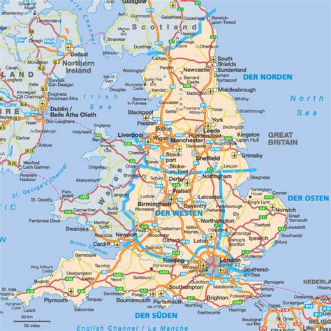 map of england showing towns and cities